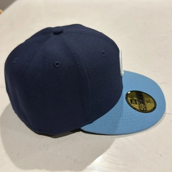 Chicago Cubs New Era Navy/Light Blue 2021 City Connect 59FIFTY Fitted Hat 7 1/8 - Picture 4 of 6